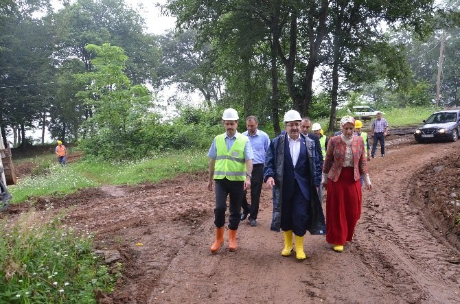 Başkan Gümrükçüoğlu, Botanik Parkı’nda Yapılan Çalışmaları Değerlendirdi