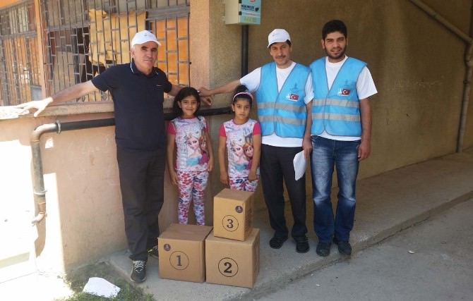Darıca Belediyesi’nden Suriyeli Ailelere Yardım