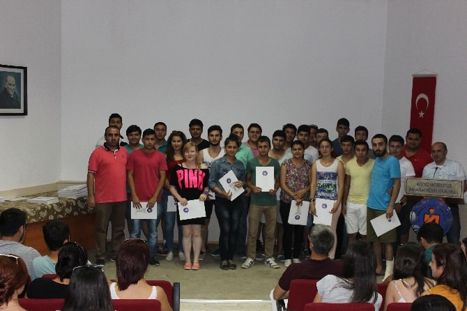 AÜ Manavgat Meslek Yüksekokulu’nda Aktif Öğrencilere Sertifika