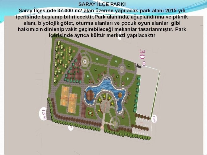 Büyükşehir Belediyesi, Yapımına Başladığı Parklarla Kente Nefes Aldıracak