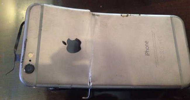 Konuşma sırasında aşırı ısınan iPhone 6 patladı