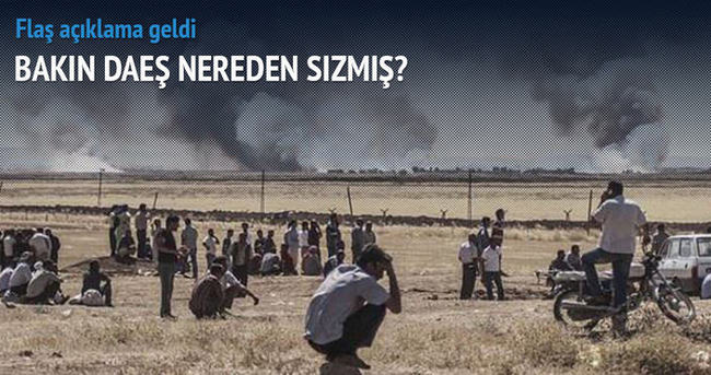 'DAE&Scedil; Kobani'ye batı ve güneyden sızdı'