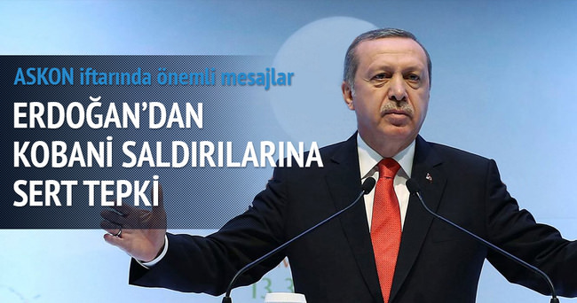 Erdoğan: Kobani’deki saldırıları en şiddetli şekilde kınıyoruz