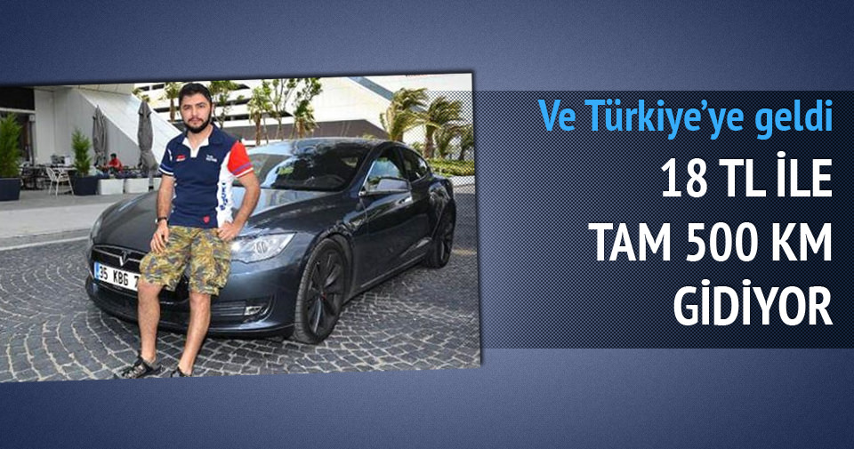 18 TL ile 500 km giden otomobil Türkiye’de