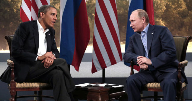 Obama ile Putin Ukrayna krizini görüştü