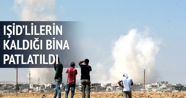 Kobani'de bir patlama daha