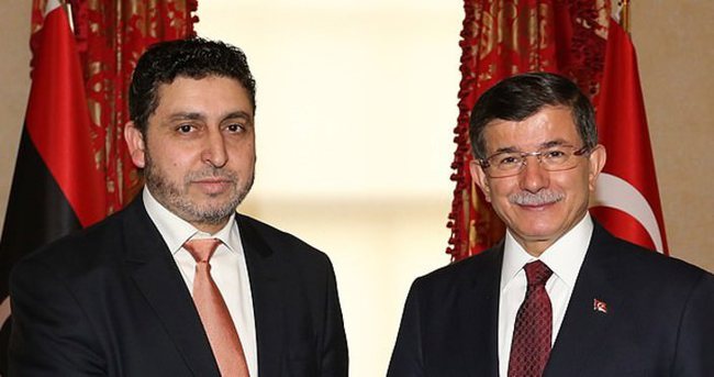 Davutoğlu Libya Başbakanı ile görüştü