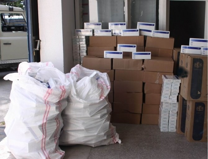 Erzincan’da 14 Bin 940 Paket Kaçak Sigara Ele Geçirildi