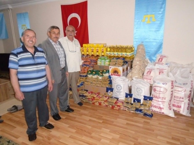 Kırım Türklerinden Ramazan Ayında Anlamlı Yardım