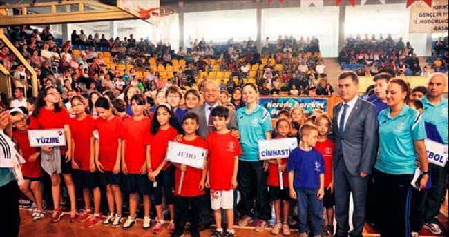 Kırıkkale’de yaz spor okulları açıldı