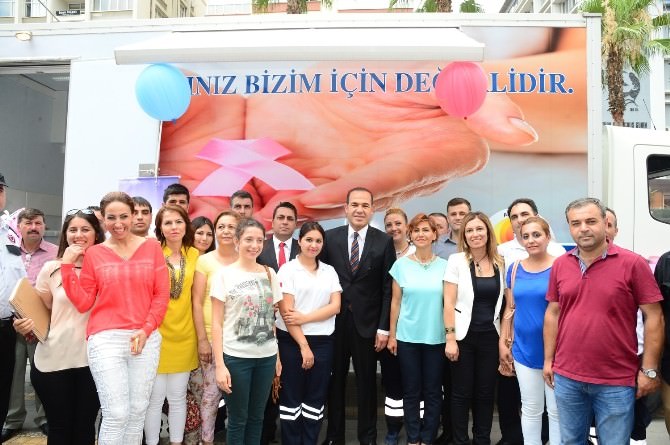 Büyükşehir’den Gezici Dijital Mamografi Cihazı Hizmeti
