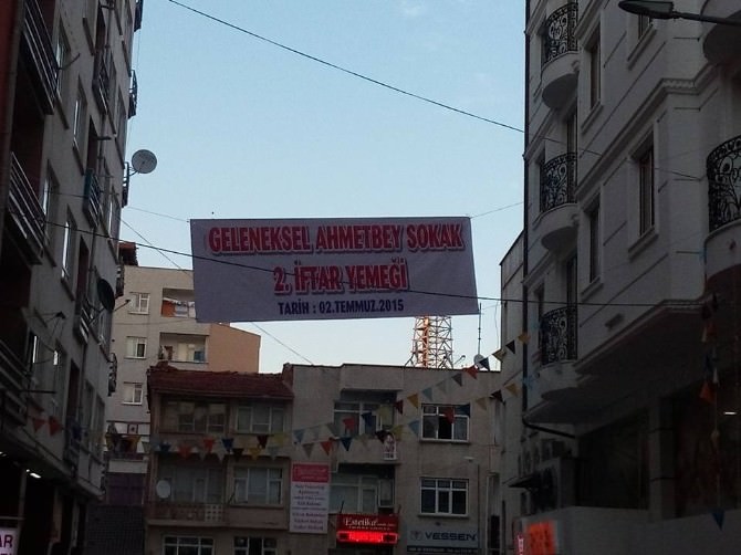 Ahmetbey Sokak Esnafı Geleneksel İftarları