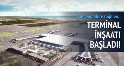 3. Havalimanı terminalinin inşaatına başlandı