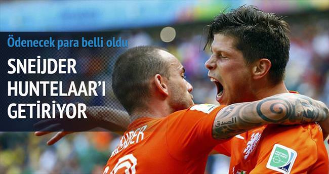 Sneijder Huntelaar’ı getiriyor
