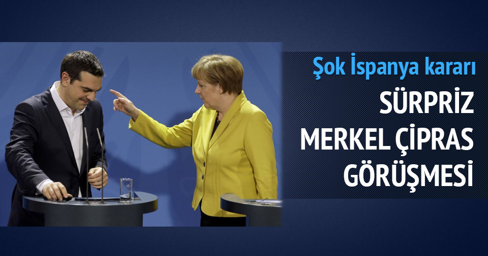 Çipras, Merkel’le telefonda görüştü