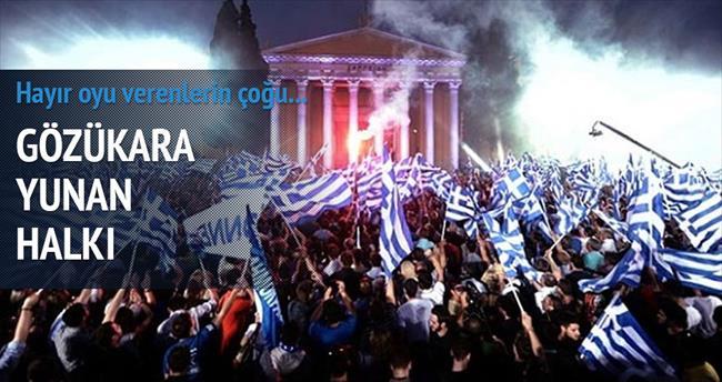 Yunanistan halkı korkmuyor