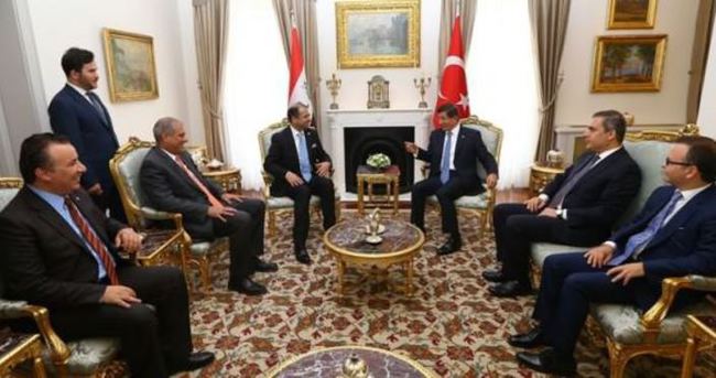Başbakan Davutoğlu, Cuburi ile görüştü