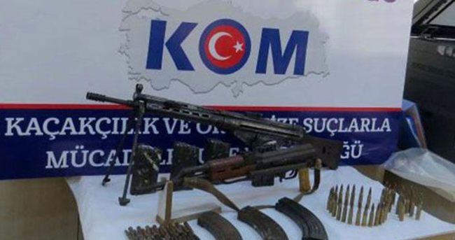 Diyarbakır’da silah operasyonu