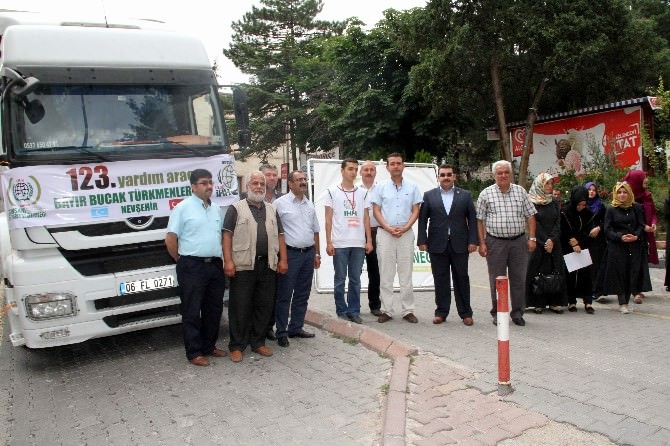 Nevşehir’den Bayır-bucak Türkmenlerine Bir Tır Dolusu Yardım