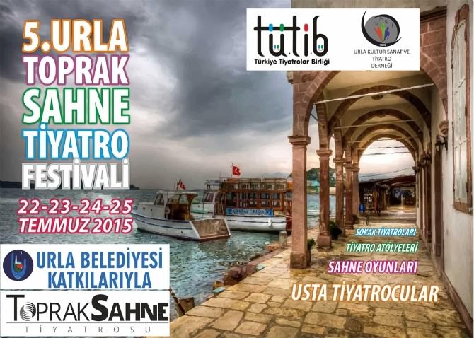 5. Urla Toprak Sahne Tiyatro Festivali Başlıyor