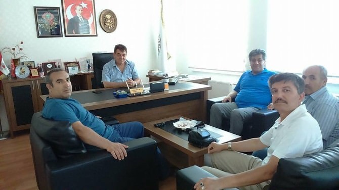 Türkav Eskişehir Şubesi’nden İnhisar Belediye Başkanı’na Ziyaret