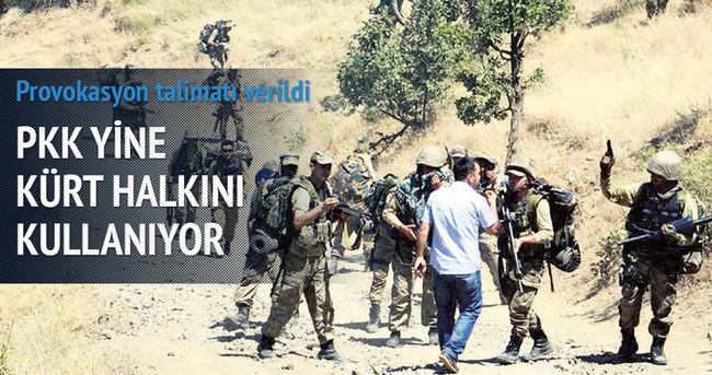 PKK’dan Uludere’de provokasyon talimatı