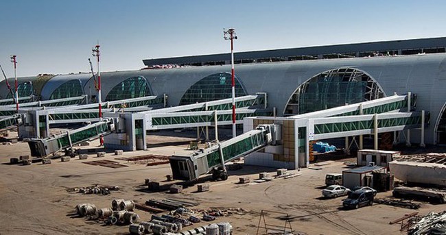 Diyarbakır Havalimanı yeni terminalinde sona doğru