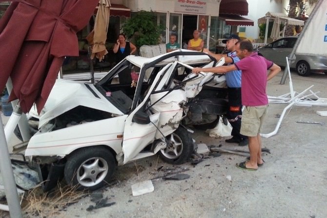 Bodrum’da Trafik Kazası: 3’ü Çocuk 4 Yaralı