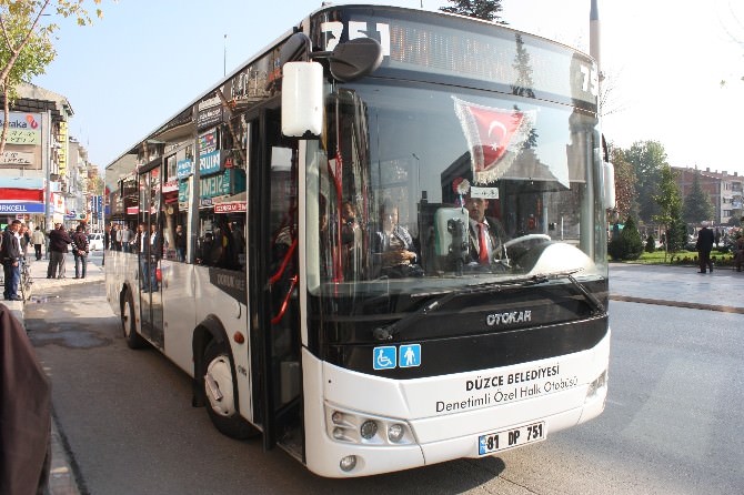 Düzce Belediyesi Otobüs Kartlarına Güncelleme