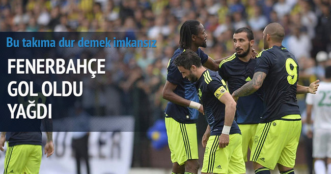 Fenerbahçe gol oldu yağdı: 7-0