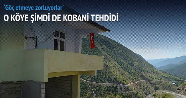 O köye şimdi de Kobani tehdidi...