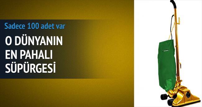 Dünyanın en pahalı elektrikli süpürgesi