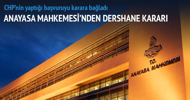 Dershaneler için kaos kararı