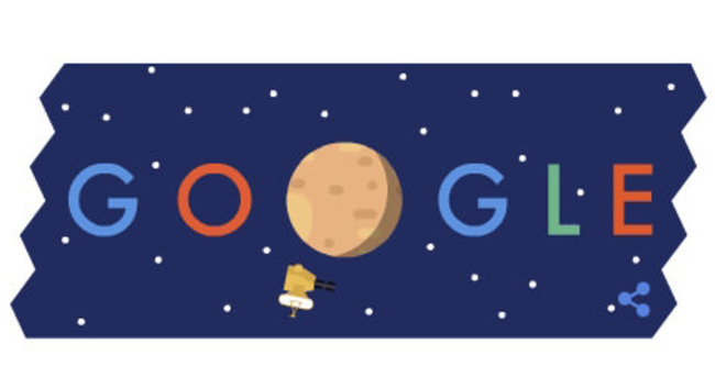Plüton Google Doodle oldu!