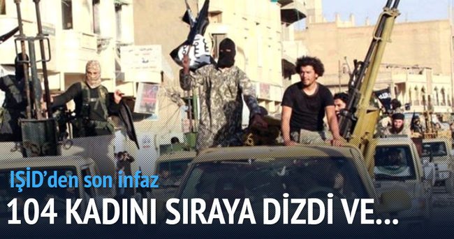 IŞİD’in son katliamı: 104 kadına sünnet