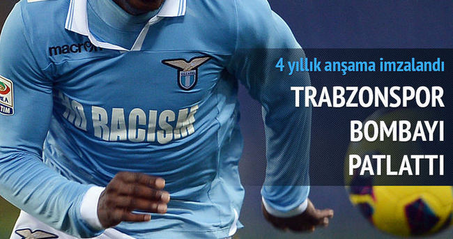 Trabzonspor Cavanda ile 4 yıllık sözleşme imzaladı