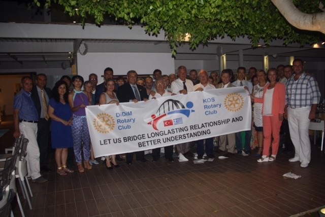 Didim Rotary İle Kos Rotary Kardeş Kulüp Oluyor