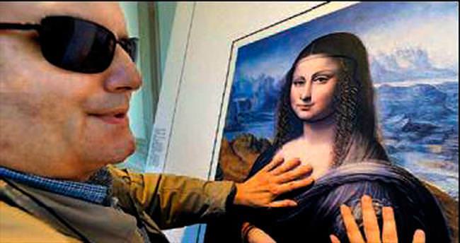 Görme engelliler için Mona Lisa
