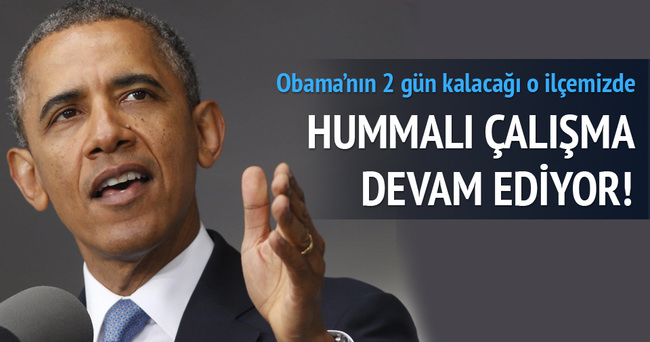Antalya’da Obama için özel villa yapılıyor!