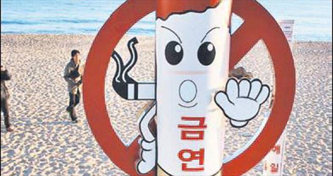 Kumsalda da sigara yasağı