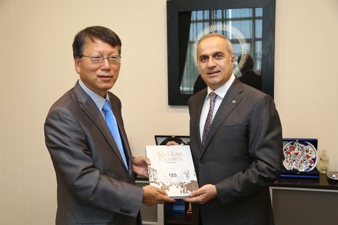 Güney Kore İstanbul Başkonsolosundan Başkan Kösemusul’a Ziyaret