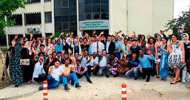 117 yabancı öğrenci ÇÜ’de Türkçe öğrendi