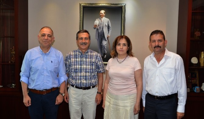 Demirspor’un Yeni Yönetiminden Başkan Ataç’a Ziyaret