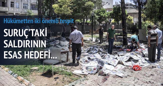 Suruç'ta hedef Gezi ve 6-8 Ekim'i birleştirmek