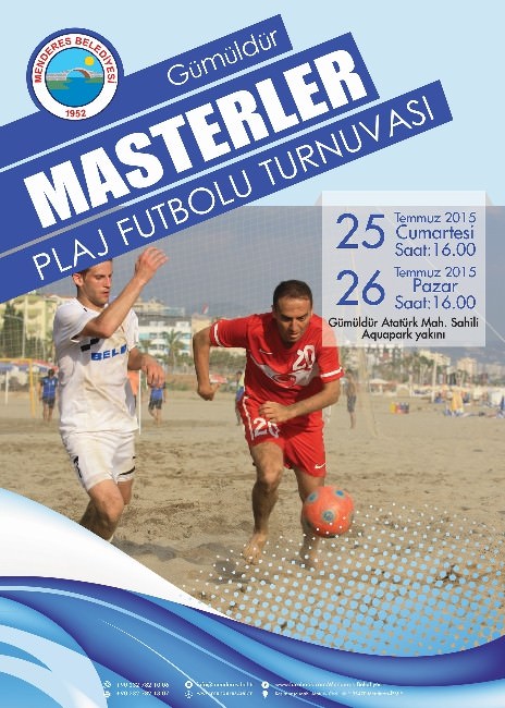 Menderes’te Plaj Futbol Turnuvası