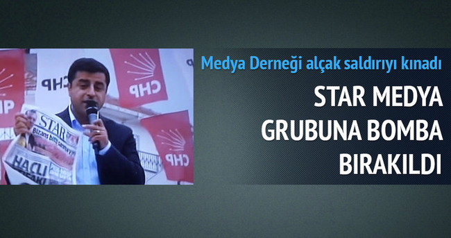 Star gazetesinde bomba paniği