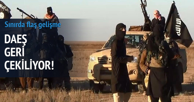Sınırda yeni gelişme! IŞİD geri çekiliyor
