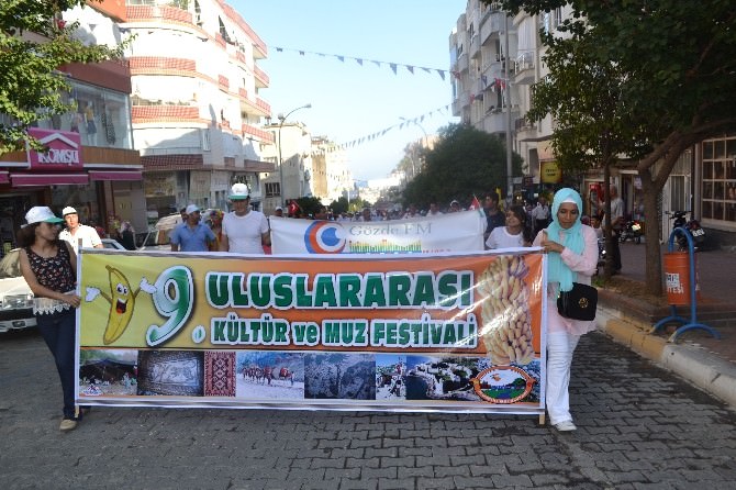 Anamur Kültür Ve Muz Festivali Başladı