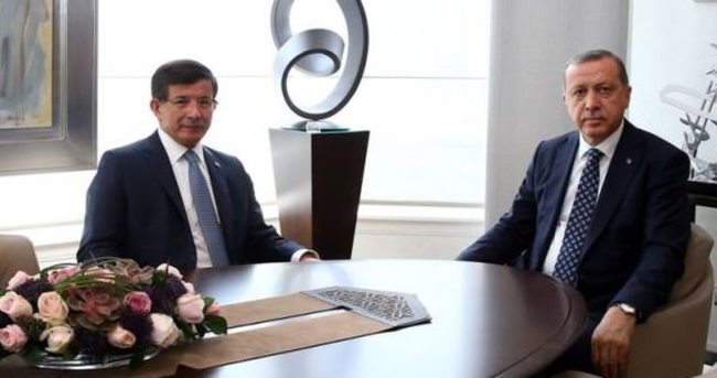 Erdoğan, Davutoğlu ile görüştü