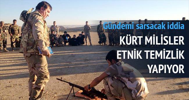 ’Kürt milisler etnik temizlik yapıyor’